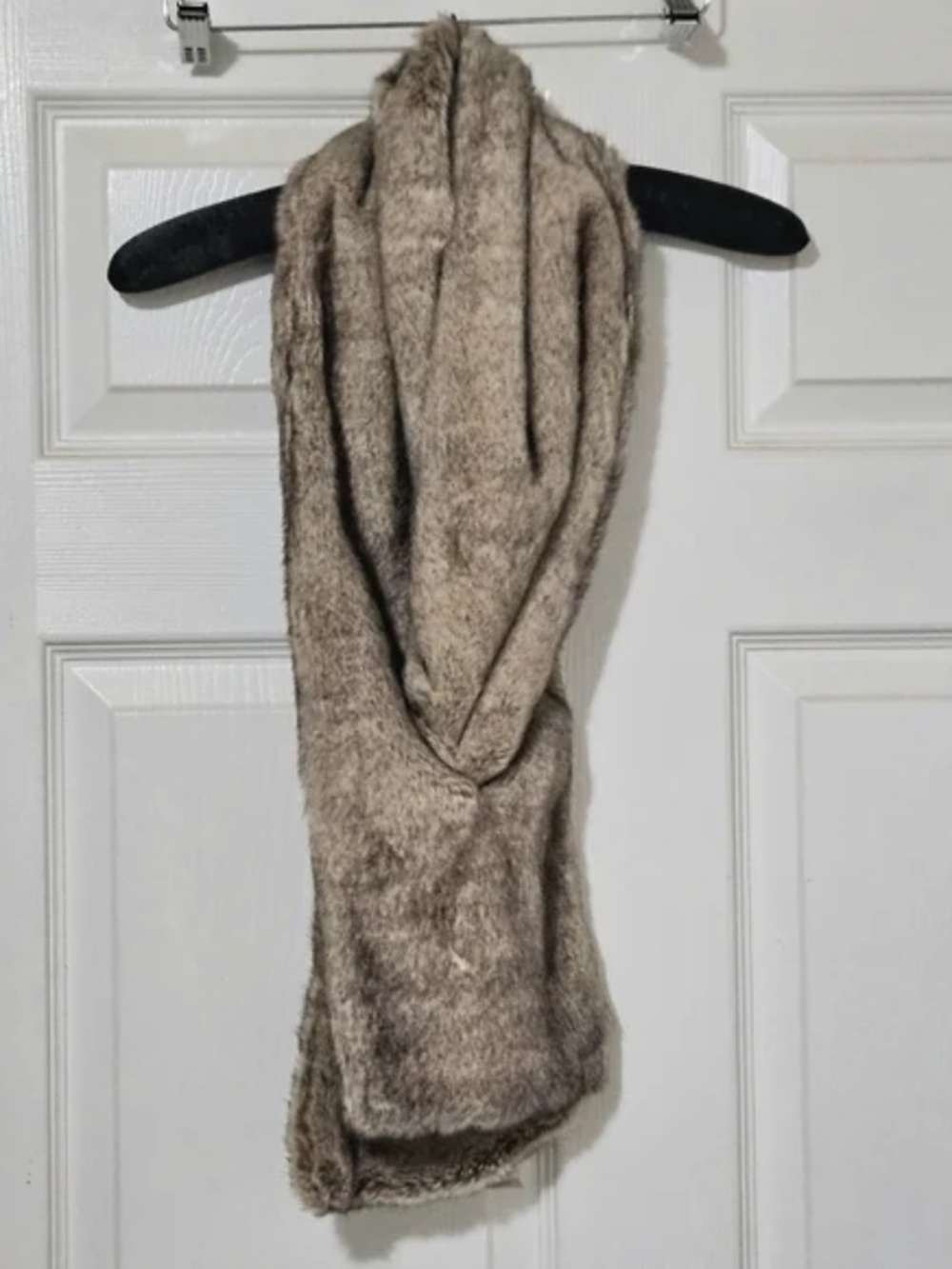 Talbots Pull Through Faux Fur Scarf